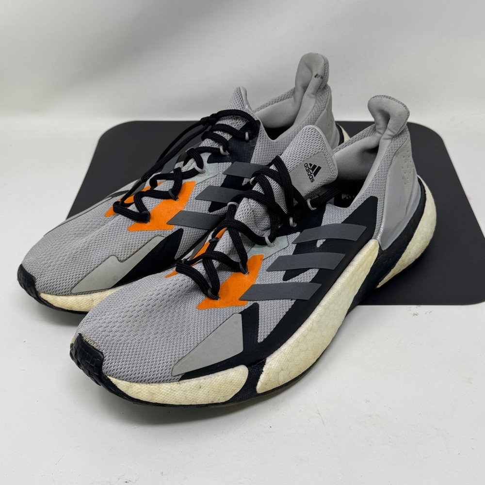 adidas Mens FW8414 Grey Course A Pied X9000L4 Running Shoes Lightweight Size 13
